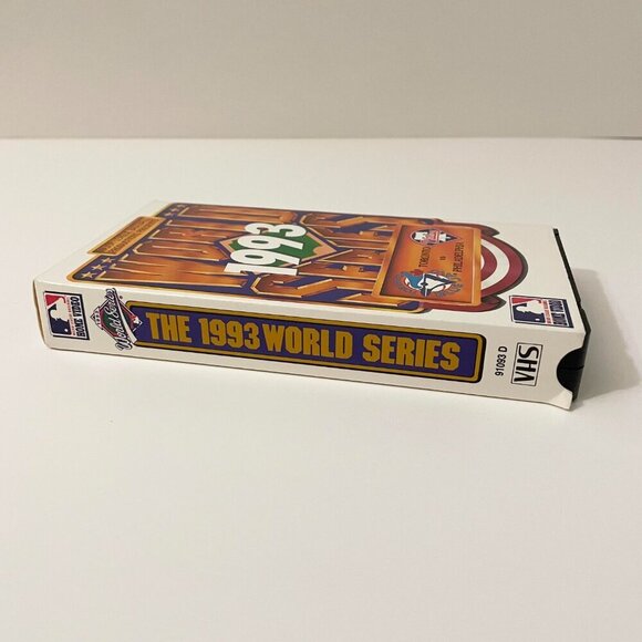 World Series 1993 Toronto Blue Jays Vs Philadelphia Phillies VHS Tape Baseball - Picture 9 of 16